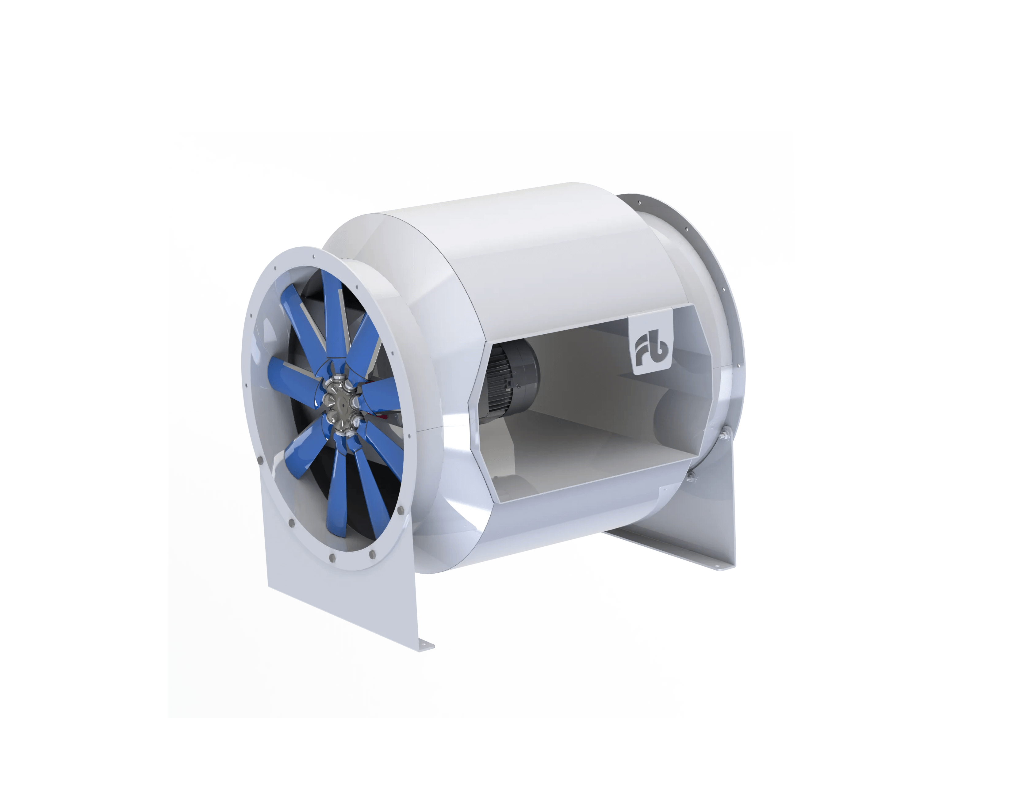 Fans & Blowers Bifurcated fans used in tough environments